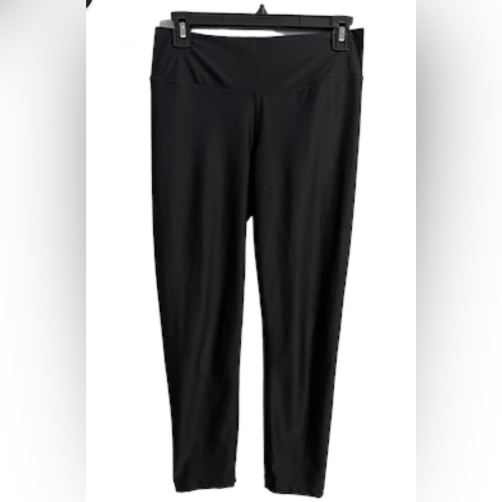 Nike: Dri- Fir Black Stretch Capris Leggings